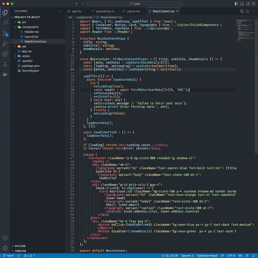 VS Code Snips